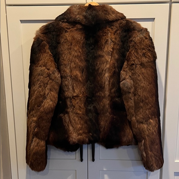 Vintage Authentic Rabbit Fur Coat Size M - Picture 5 of 8